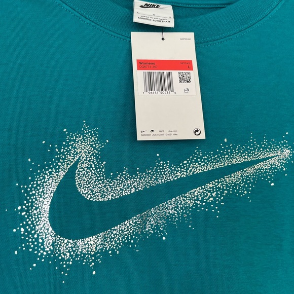 NWT Nike Crewneck Hoodie Sweatshirt Size Large - Picture 2 of 9